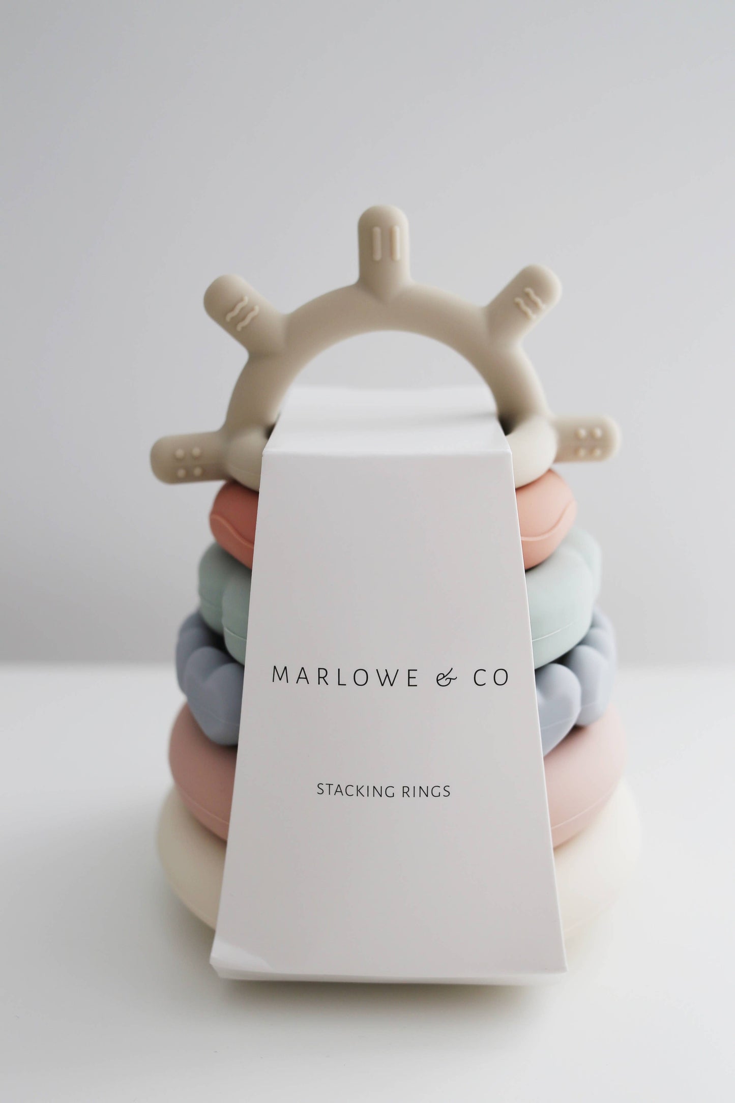 Classic Stacking Teething Ring Toy