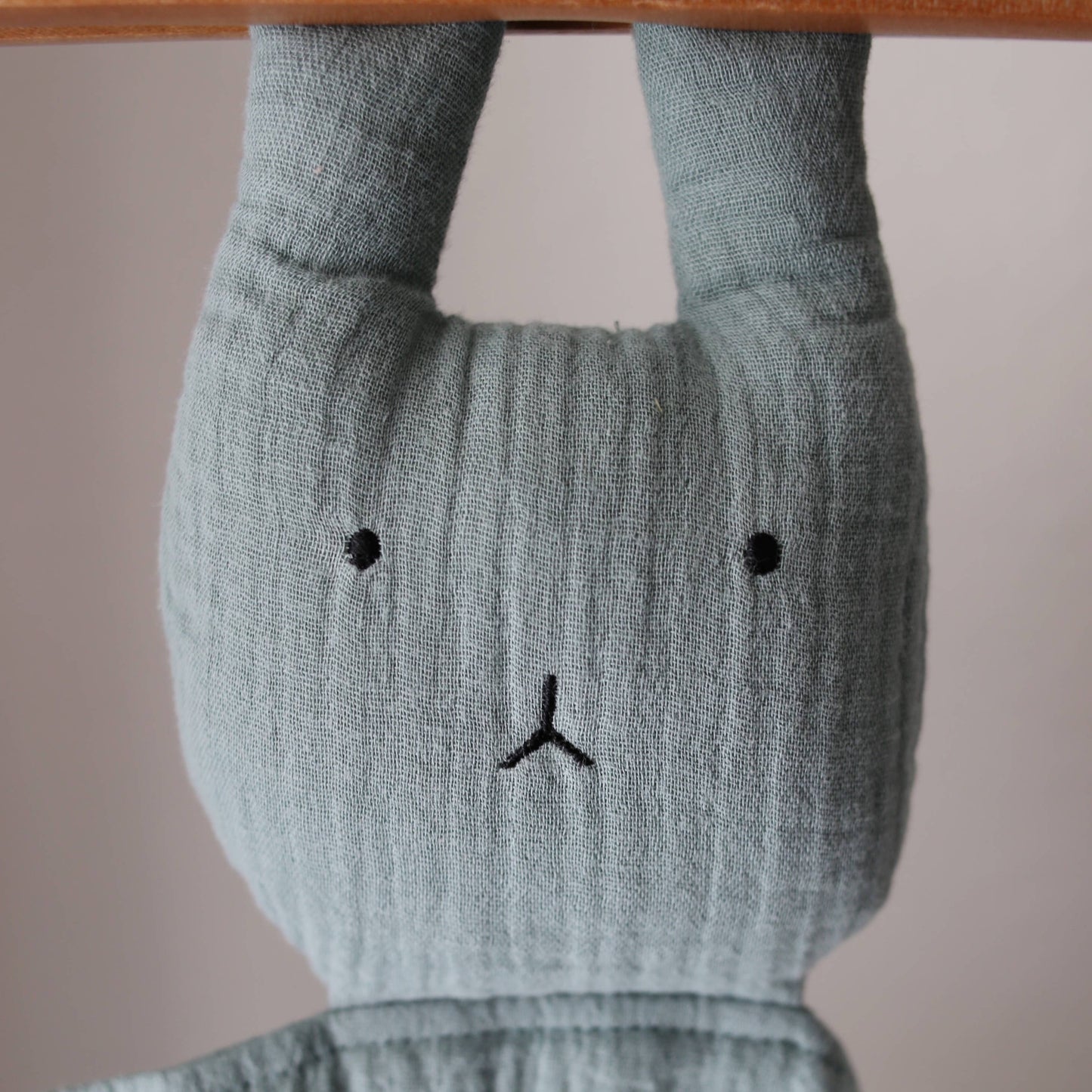 Sage Bunny Lovey Blanket