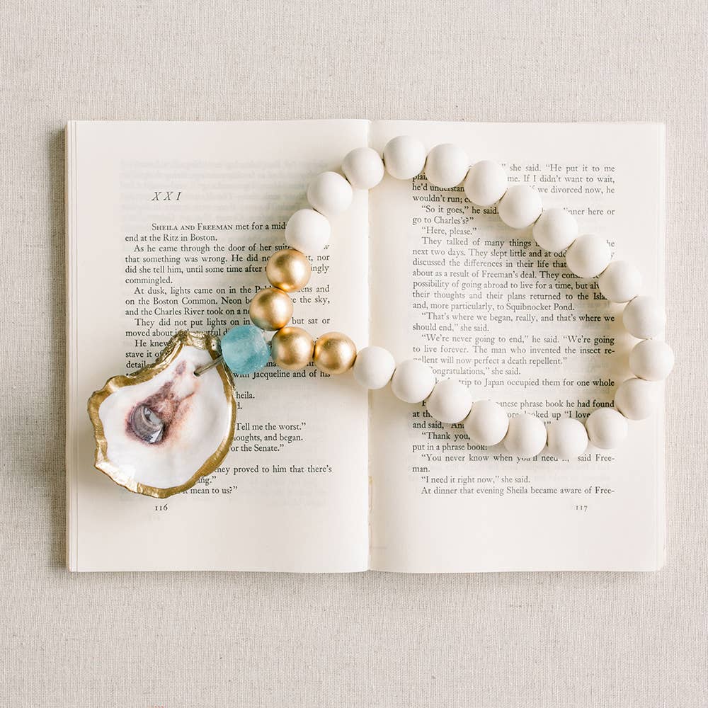 Oyster Shell Blessing Beads