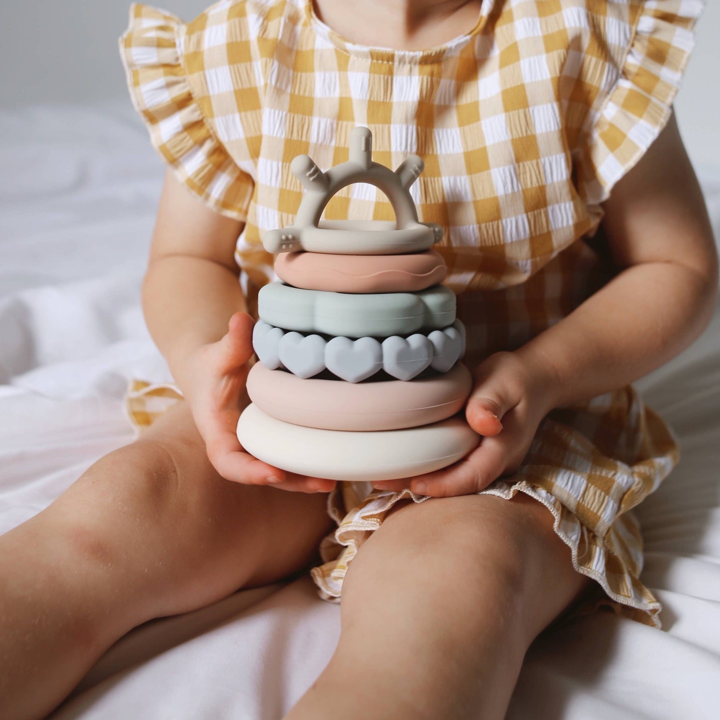 Classic Stacking Teething Ring Toy