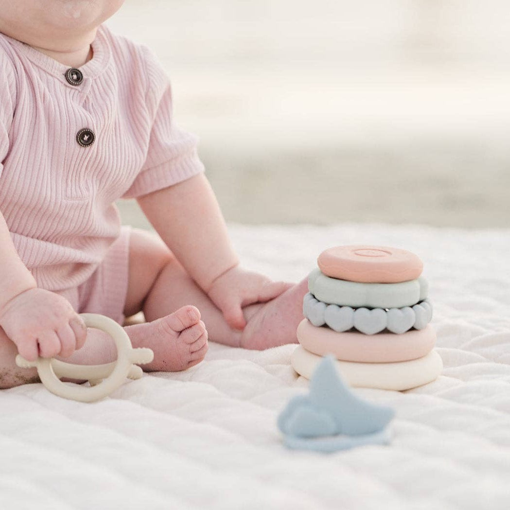Classic Stacking Teething Ring Toy