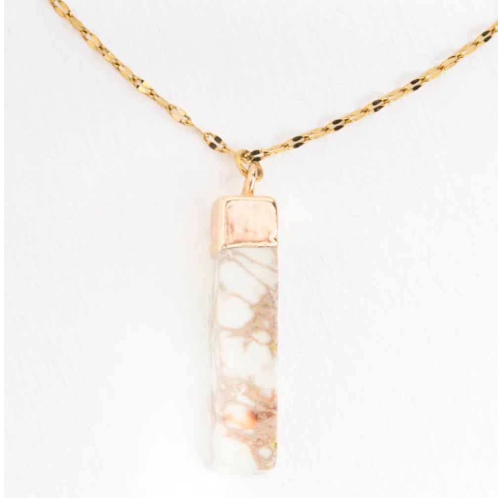 Brayden Necklace - Natural Emperor