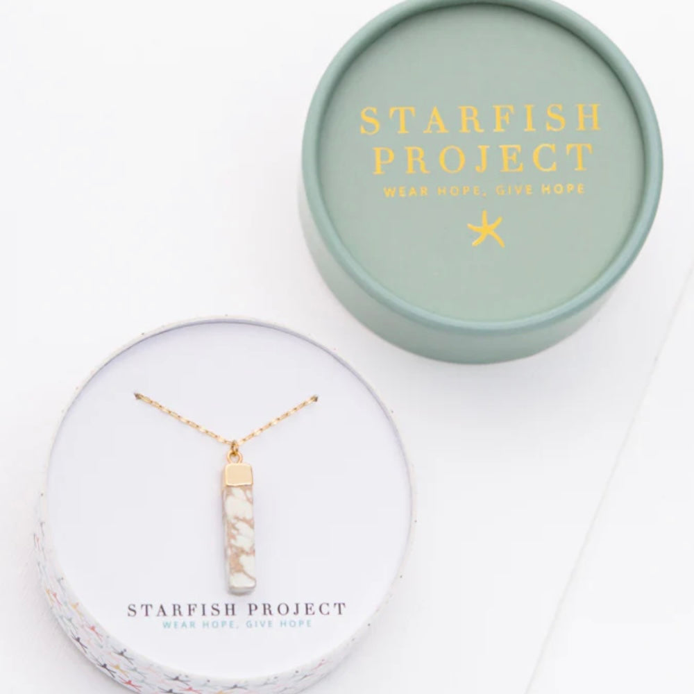 Brayden Necklace - Natural Emperor