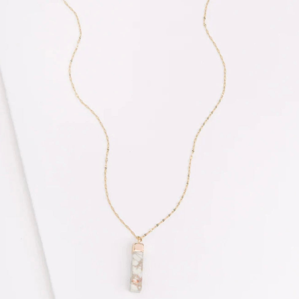 Brayden Necklace - Natural Emperor