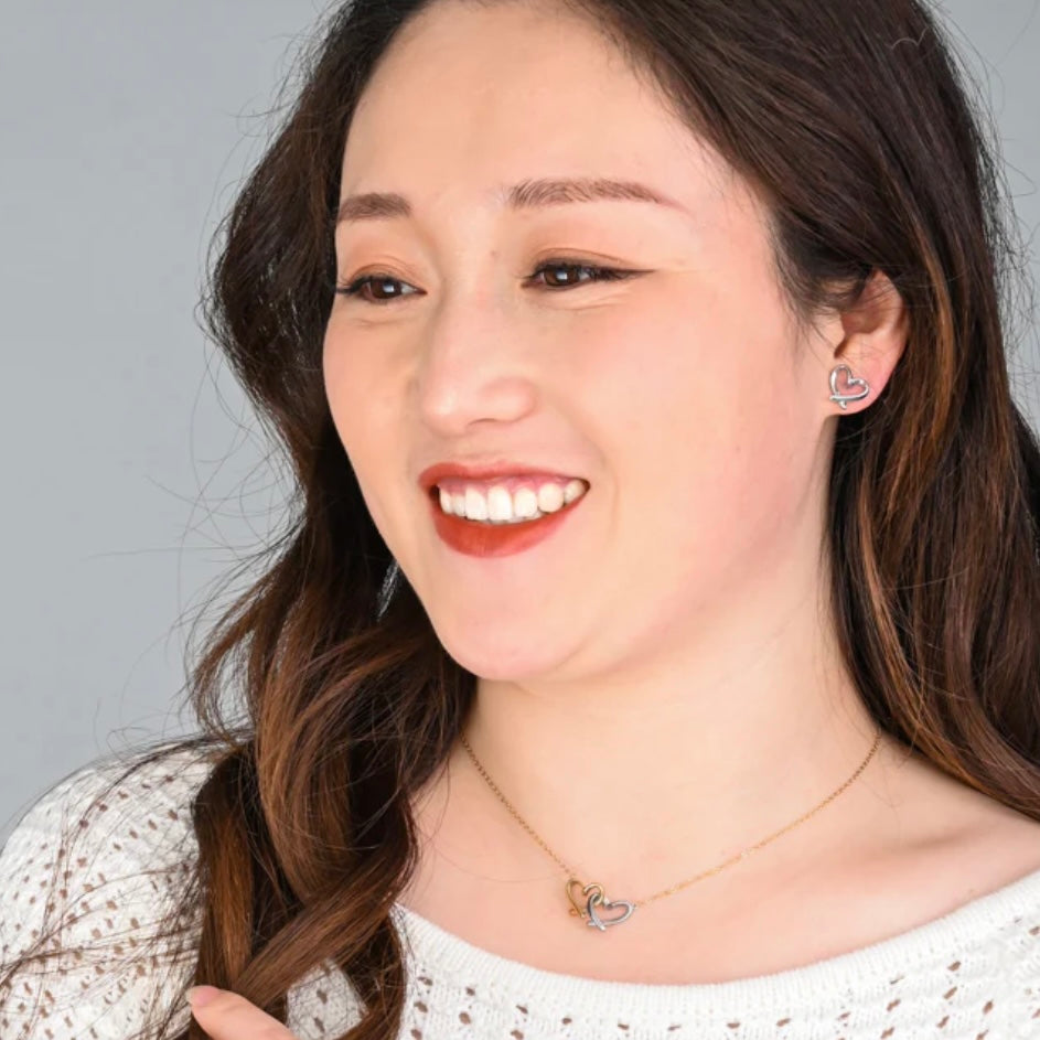 Joined Hearts Necklace