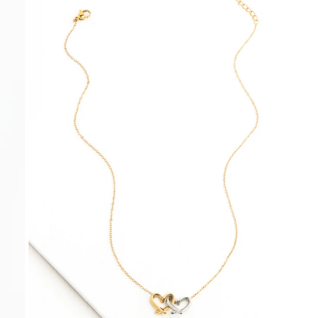 Joined Hearts Necklace