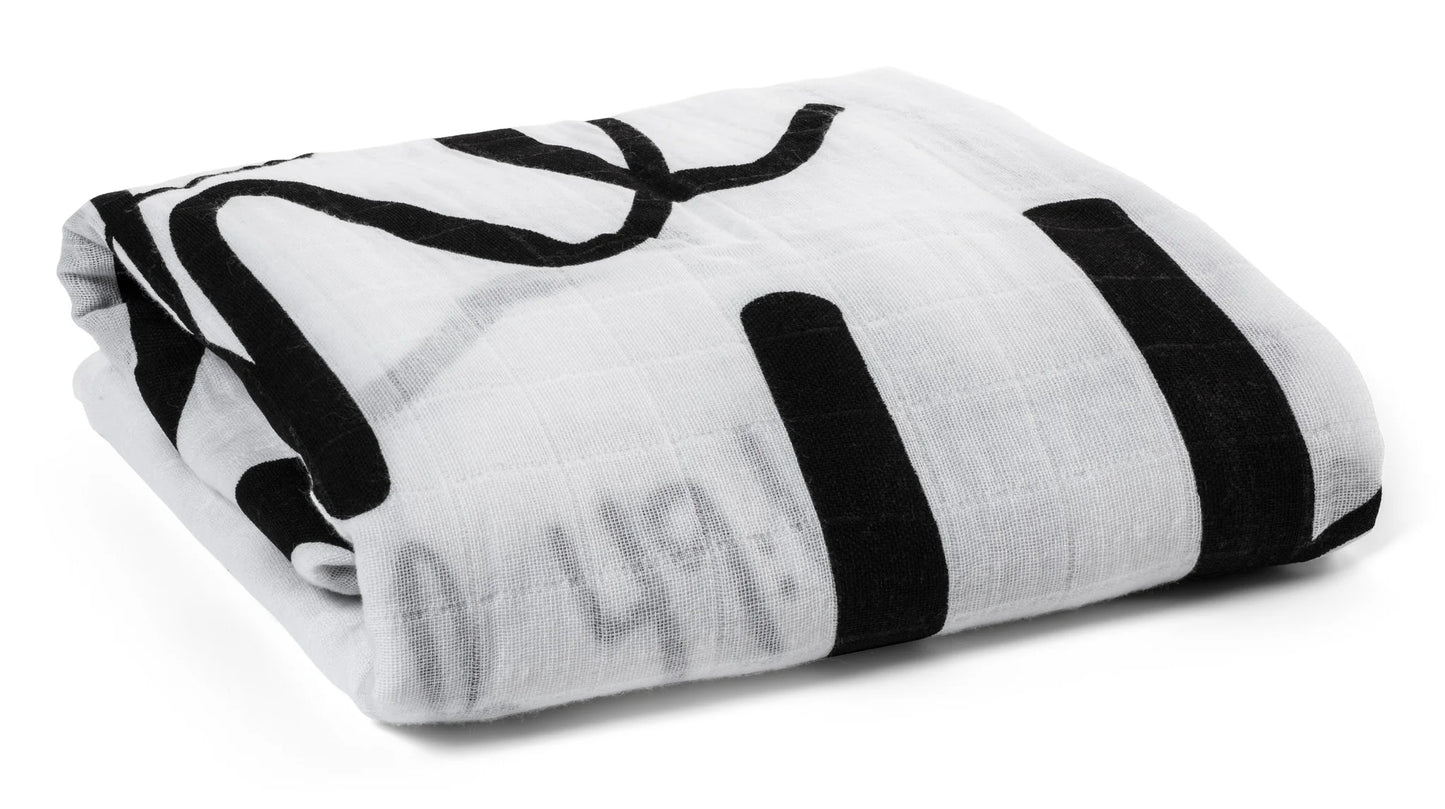Organic Swaddle Blanket - Isaiah 49:16