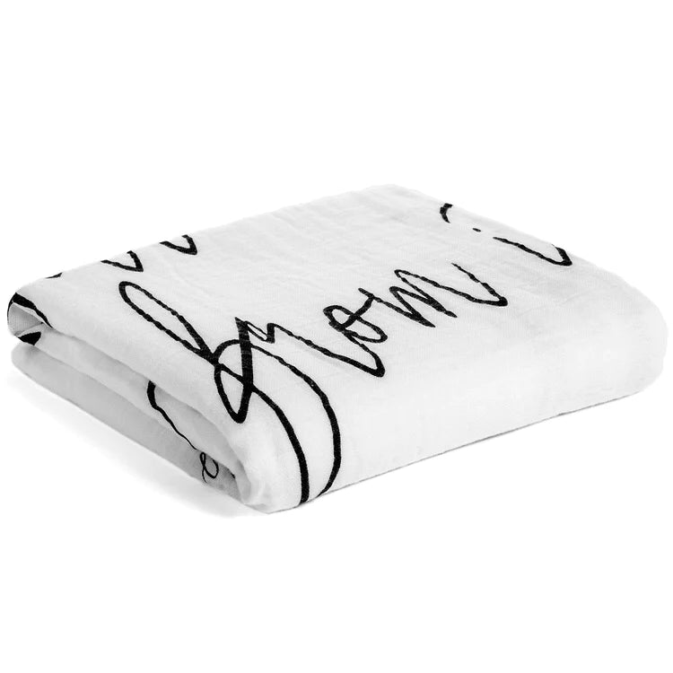 Organic Swaddle Blanket - Proverbs 22:6