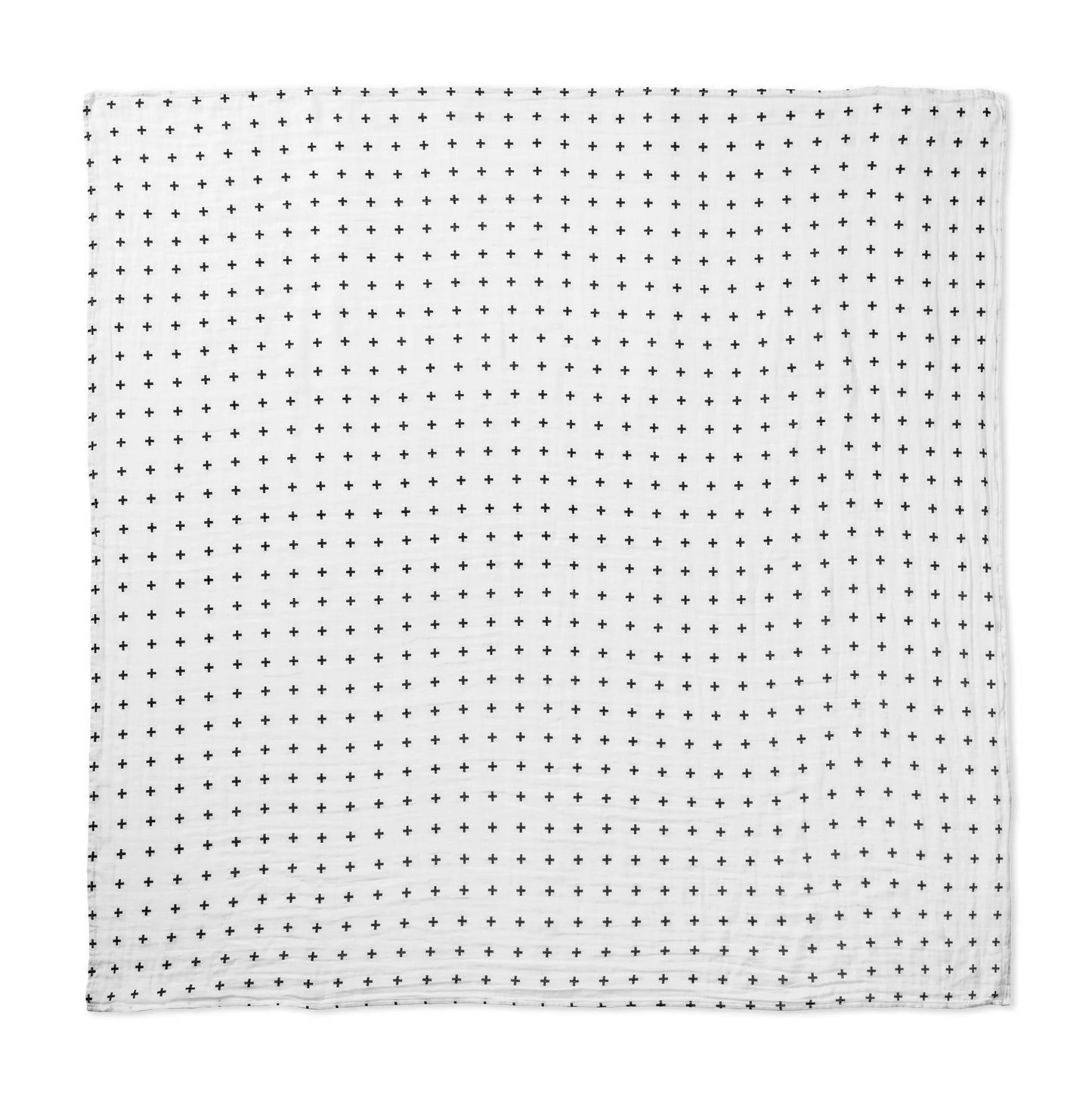Organic Swaddle Blanket - Swiss Cross