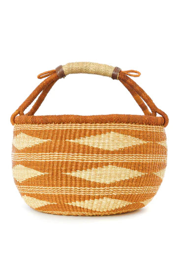 Caramel Diamond Bolga Basket