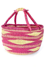 Magenta Diamond Bolga Basket