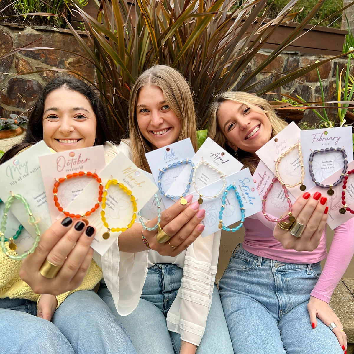 Month Bracelet - Botanical Collection