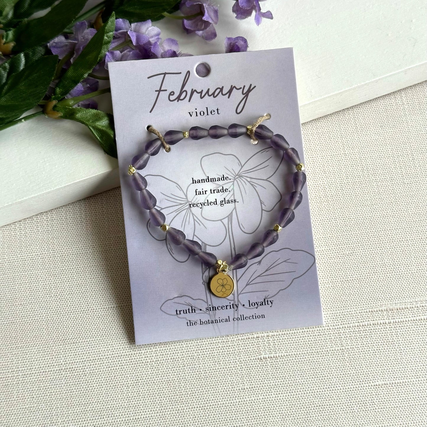 Month Bracelet - Botanical Collection