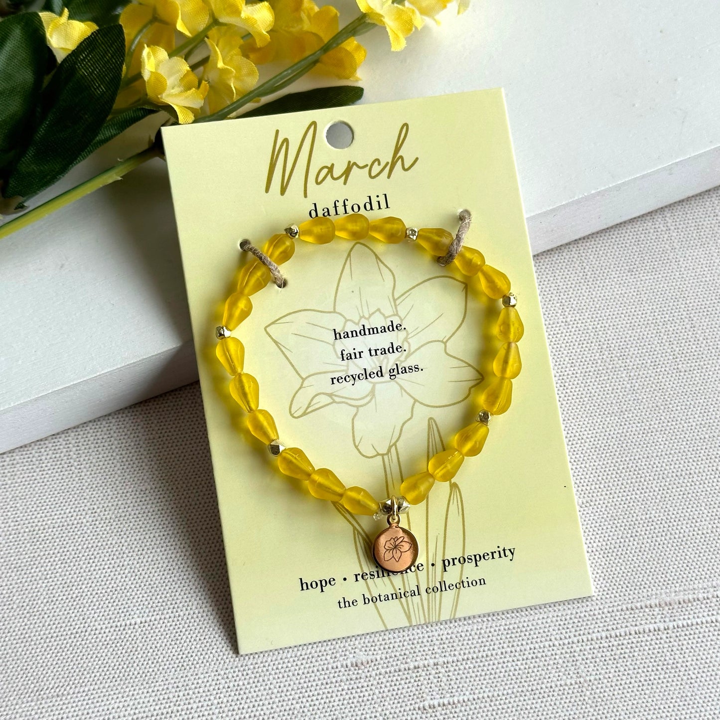 Month Bracelet - Botanical Collection