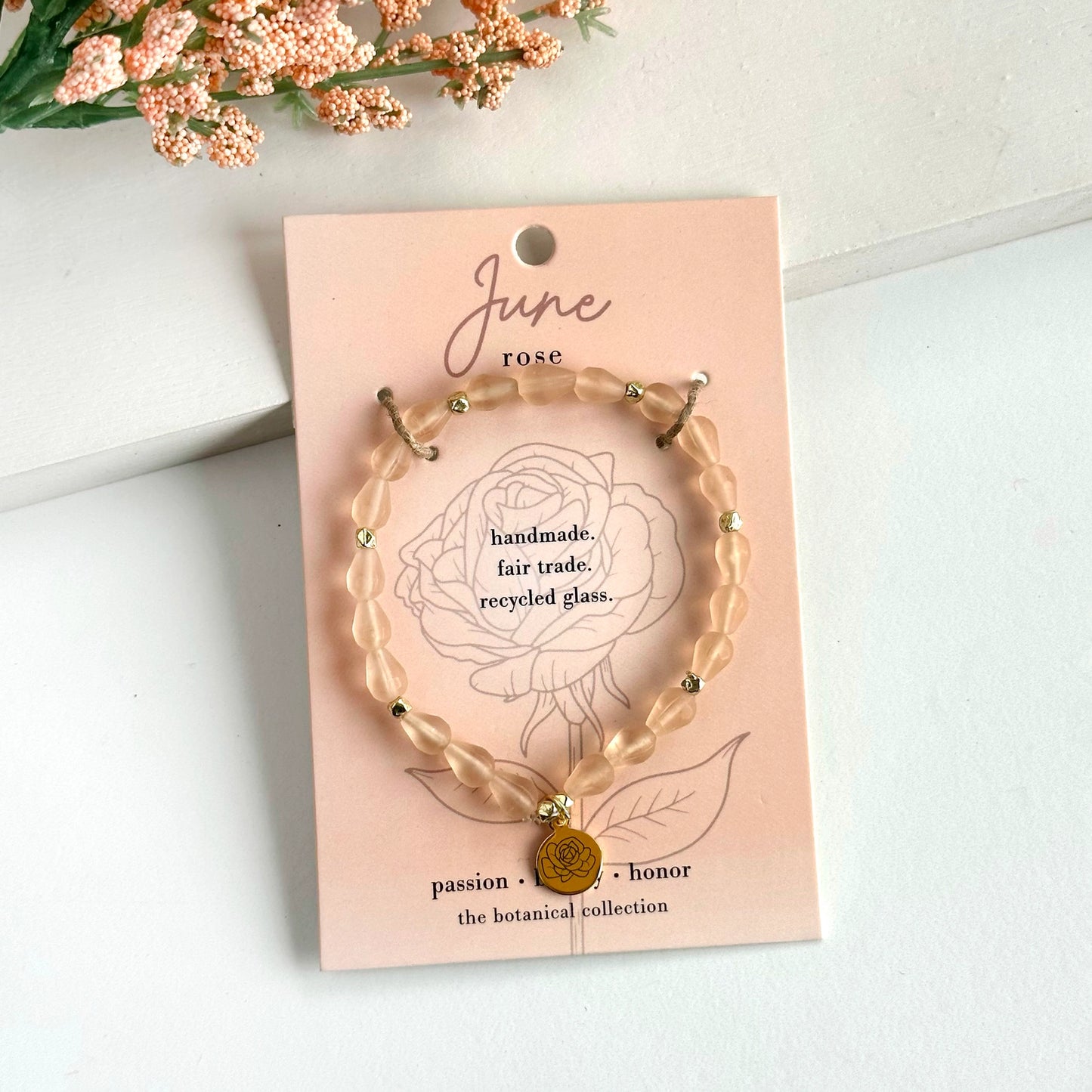 Month Bracelet - Botanical Collection