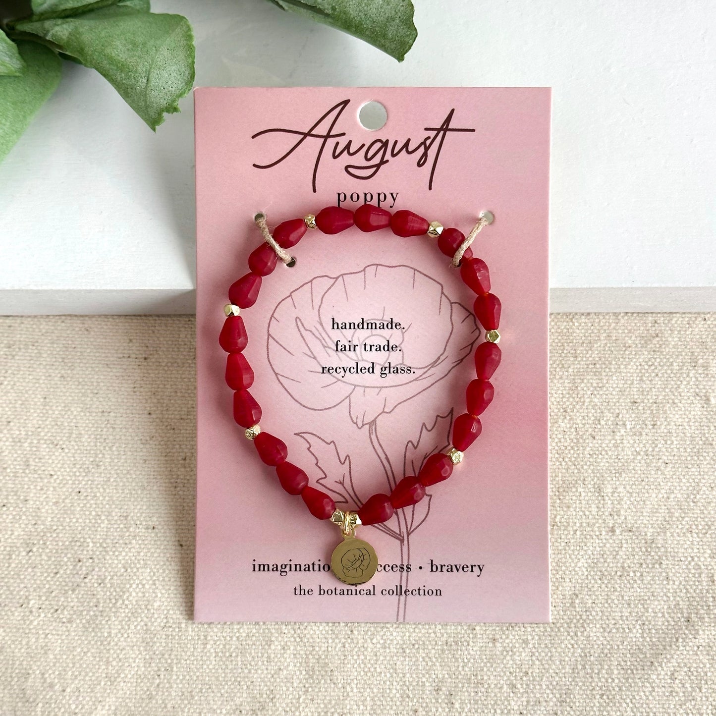 Month Bracelet - Botanical Collection