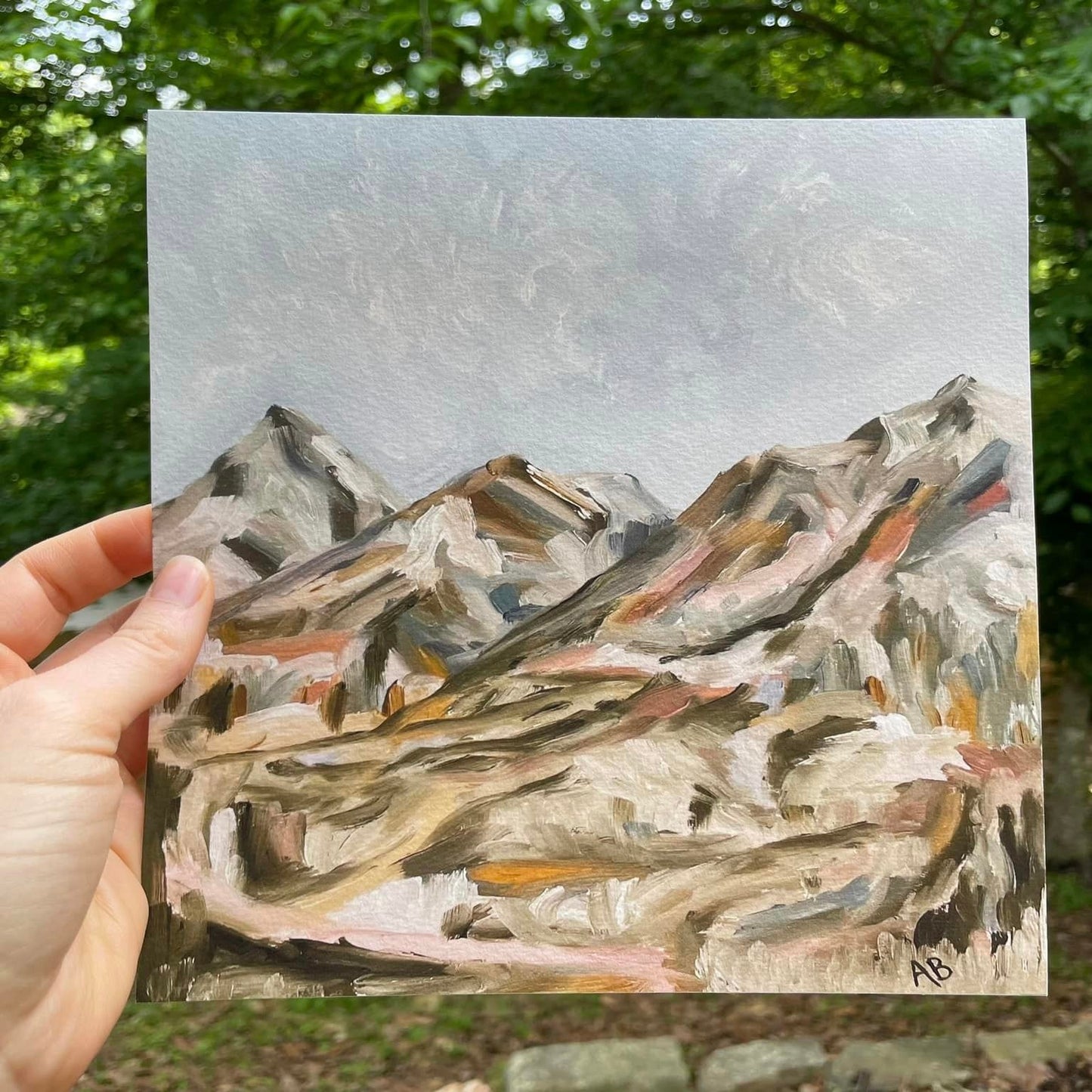Sienna Wolf Trail Print
