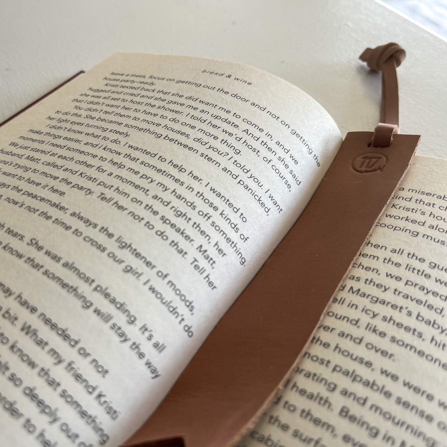 Leather Bookmark
