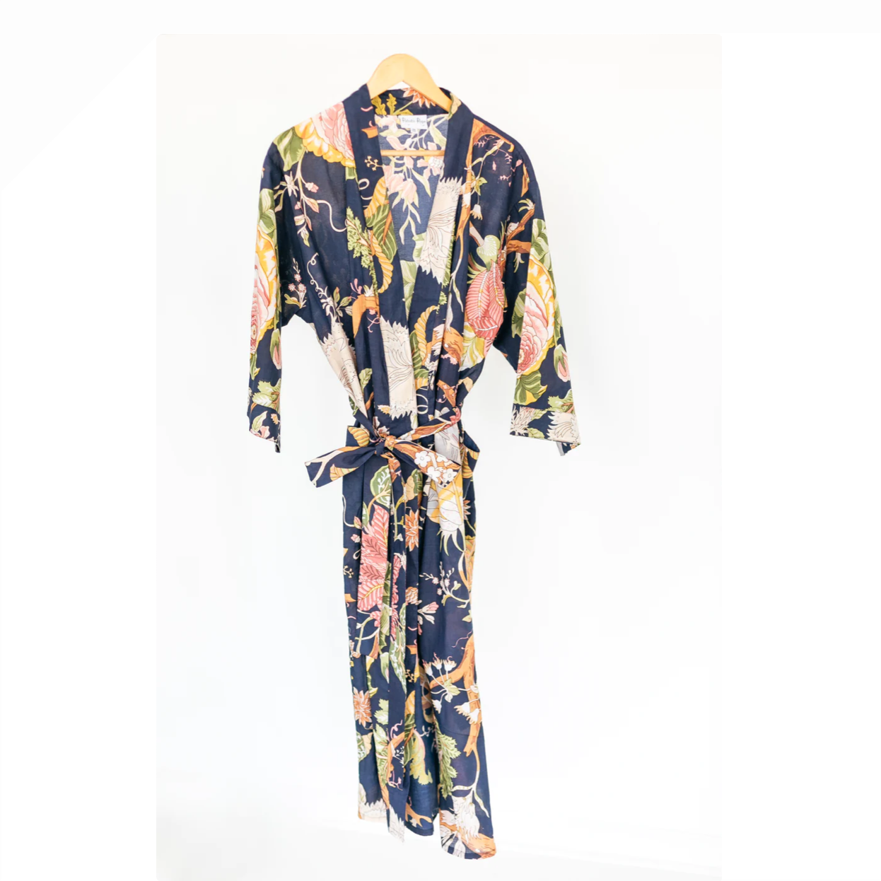 Block Print Cotton Robe