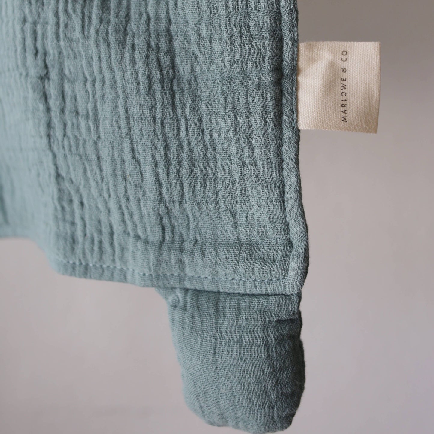 Sage Bunny Lovey Blanket