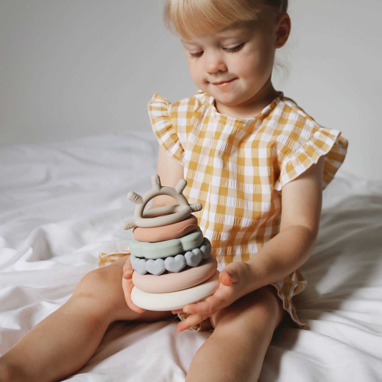 Classic Stacking Teething Ring Toy