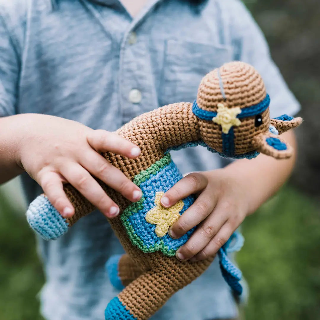 Knit Horse Rattle