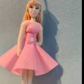 barbie ornament