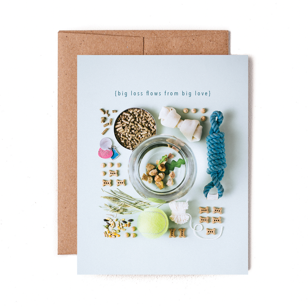 Pet Loss Greeting Card