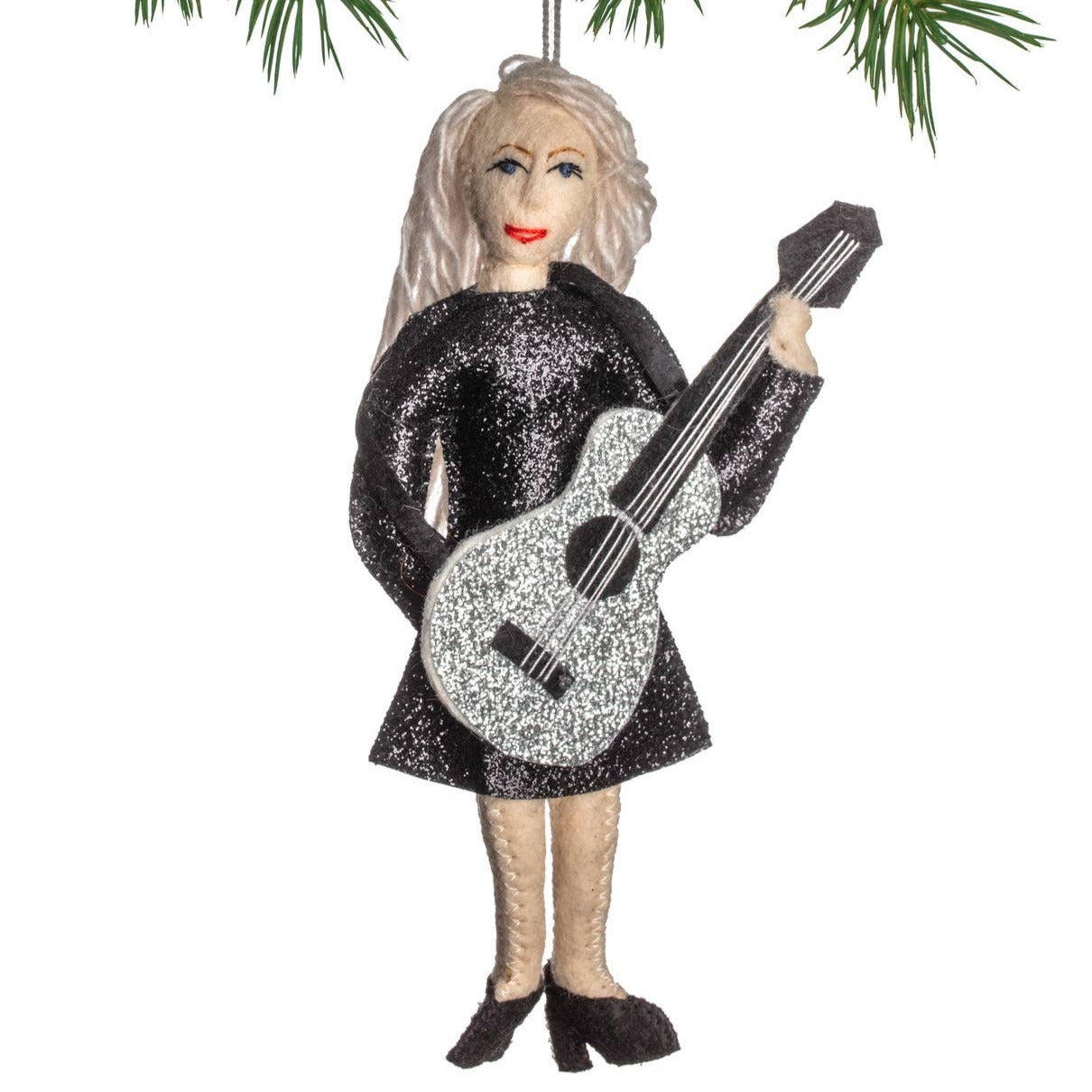 taylor swift handmade felt ornament
