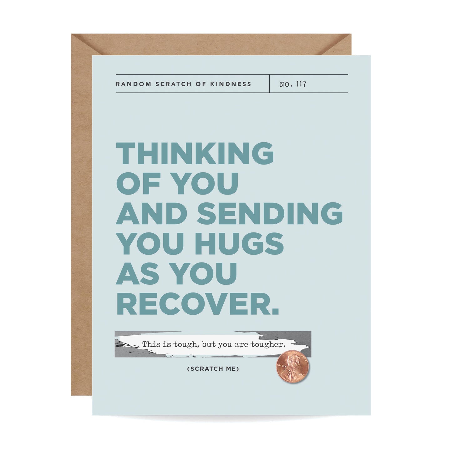 Recovery/Get Well Scratch-off Card