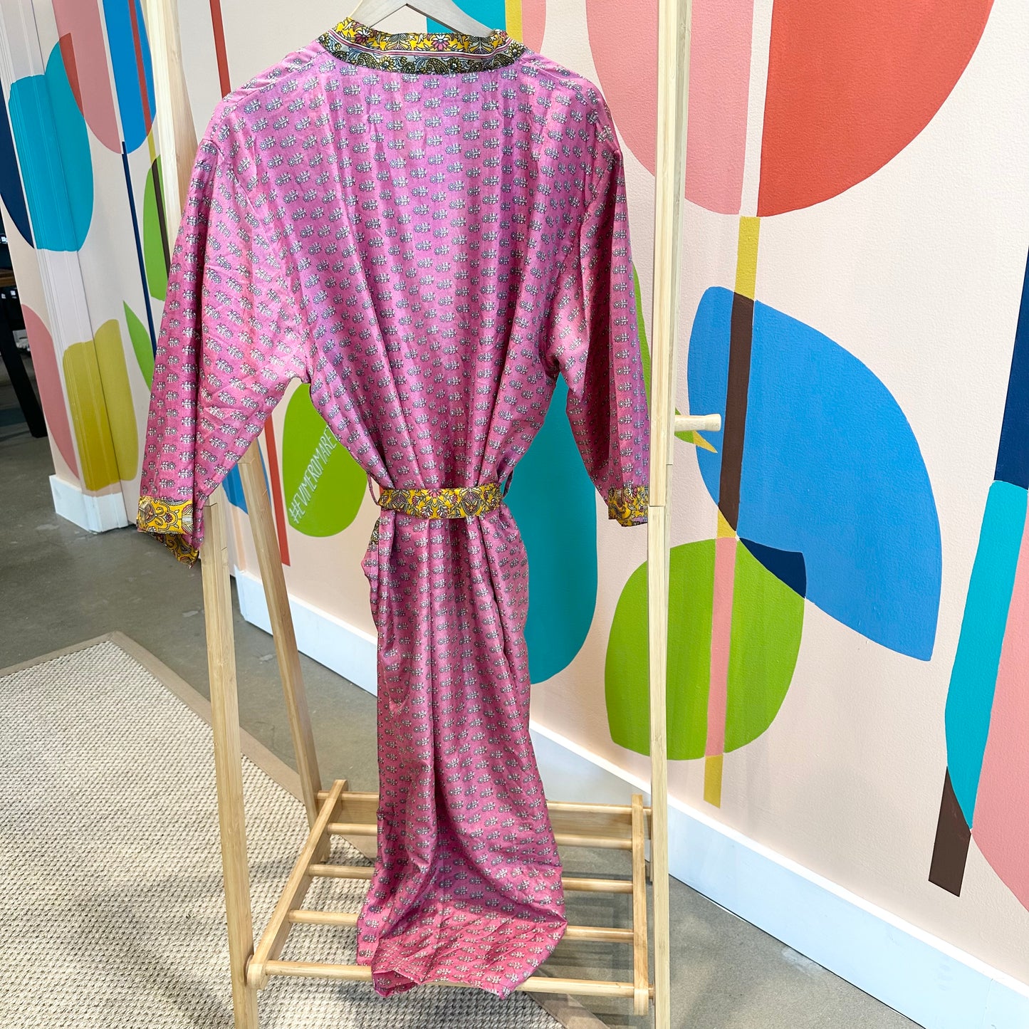 Silk Sari Kimomo Robe