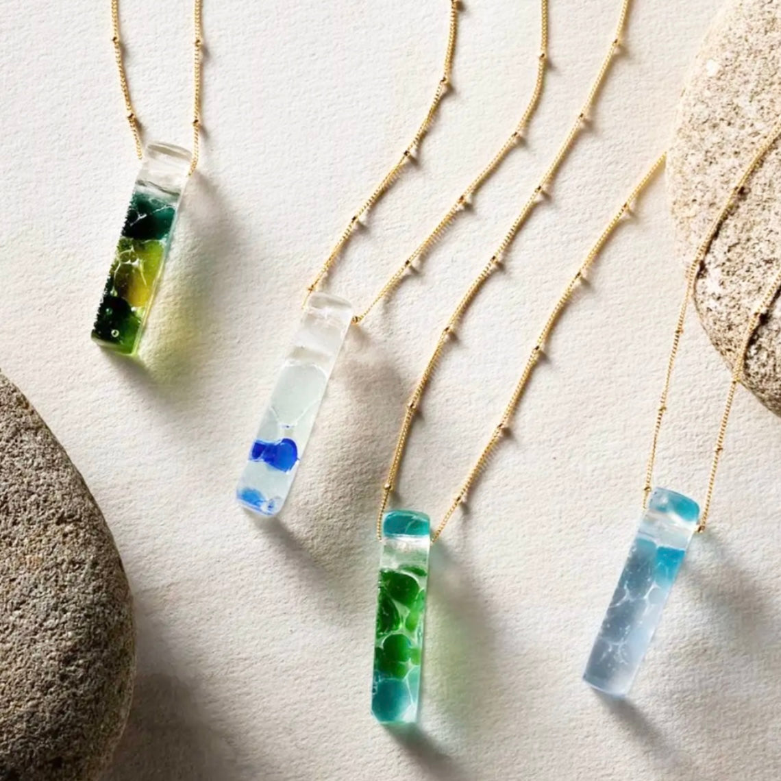 Mosaic Ocean Necklace