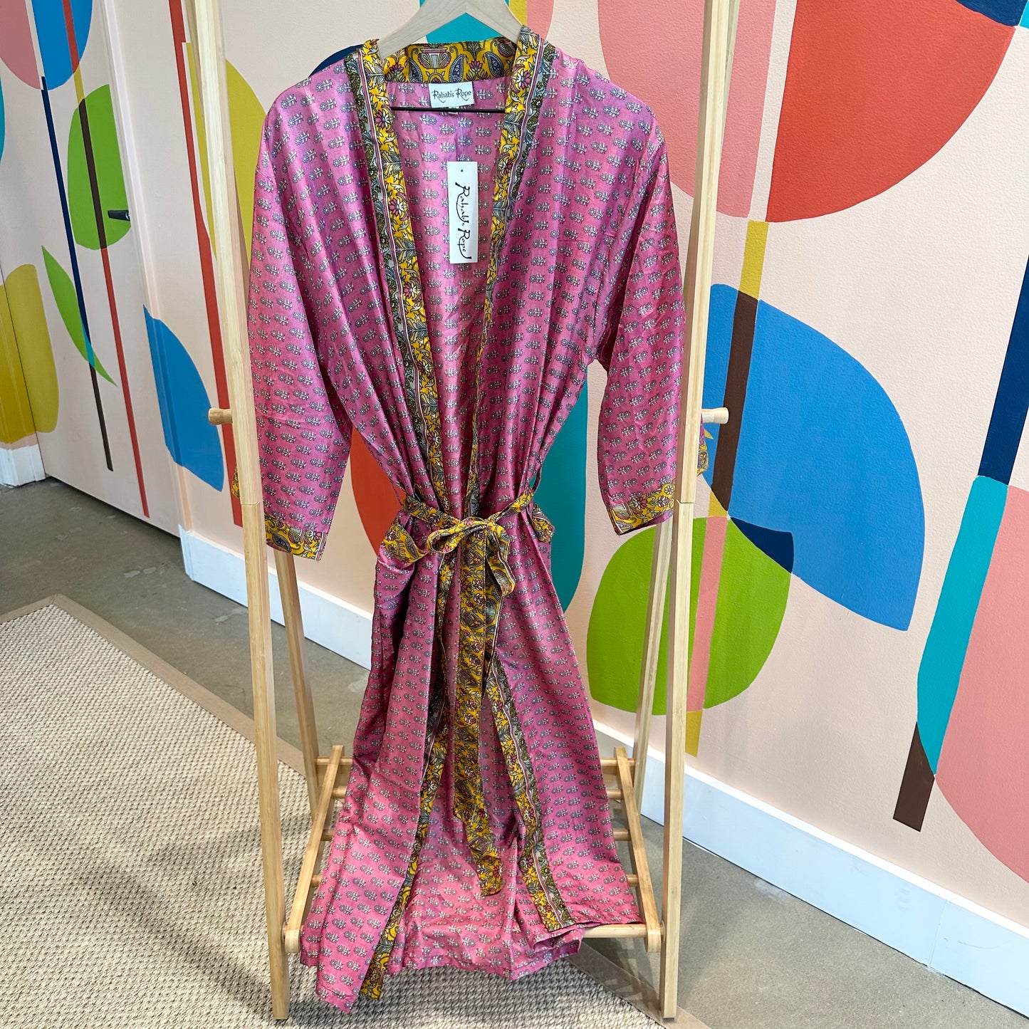 Silk Sari Kimomo Robe