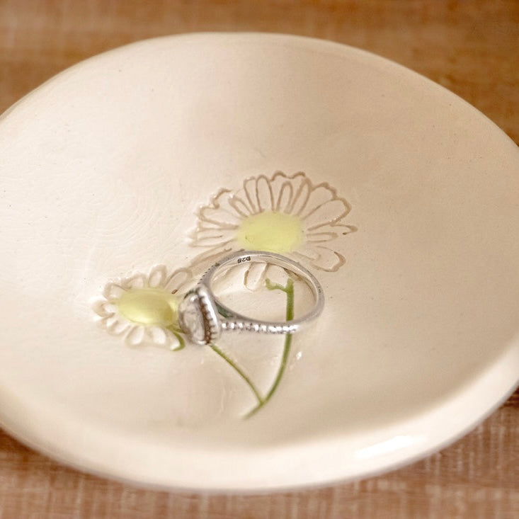 Birth Month Flower Ring Dish