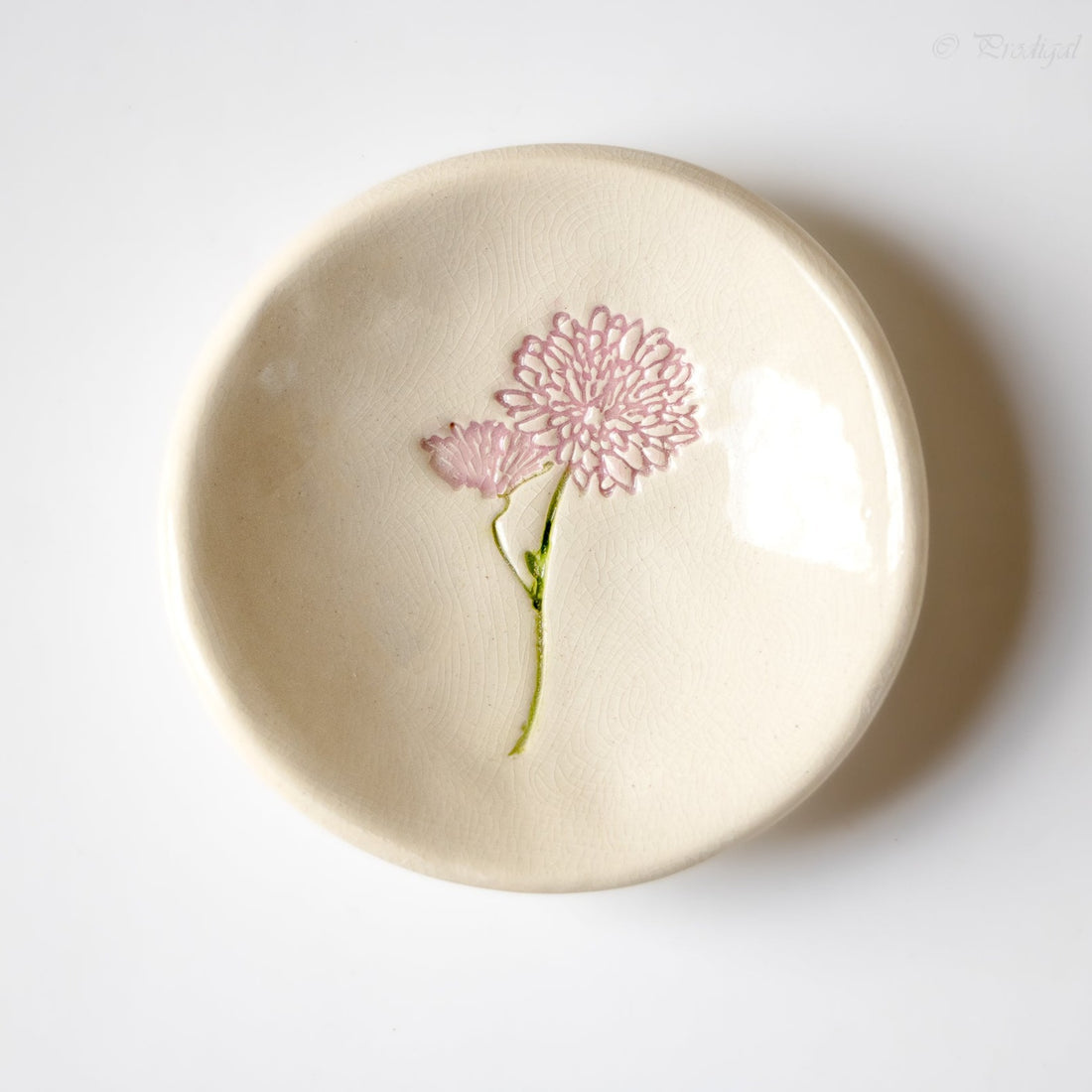 Birth Month Flower Ring Dish