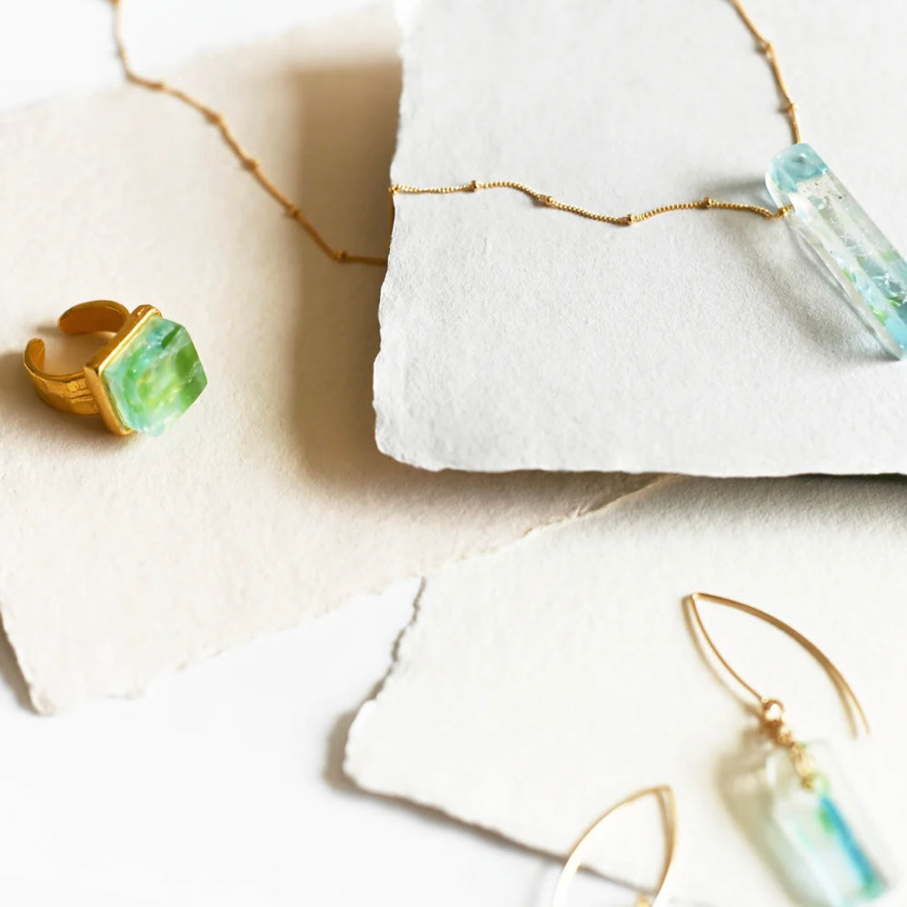 Mosaic Ocean Necklace