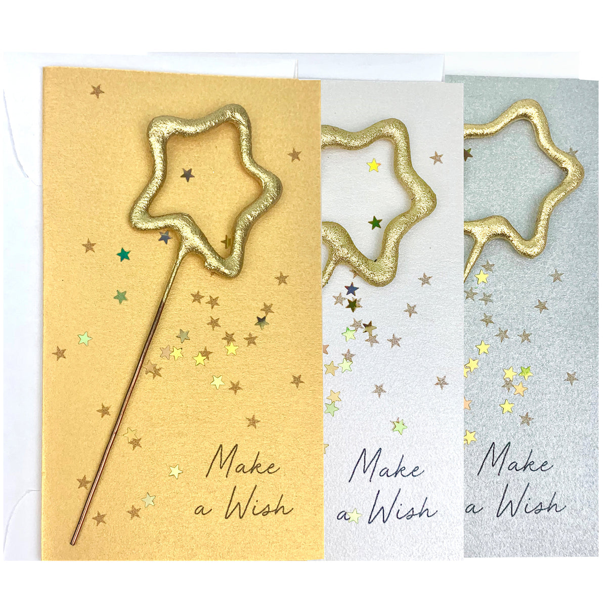 Make A Wish Sparkler Card