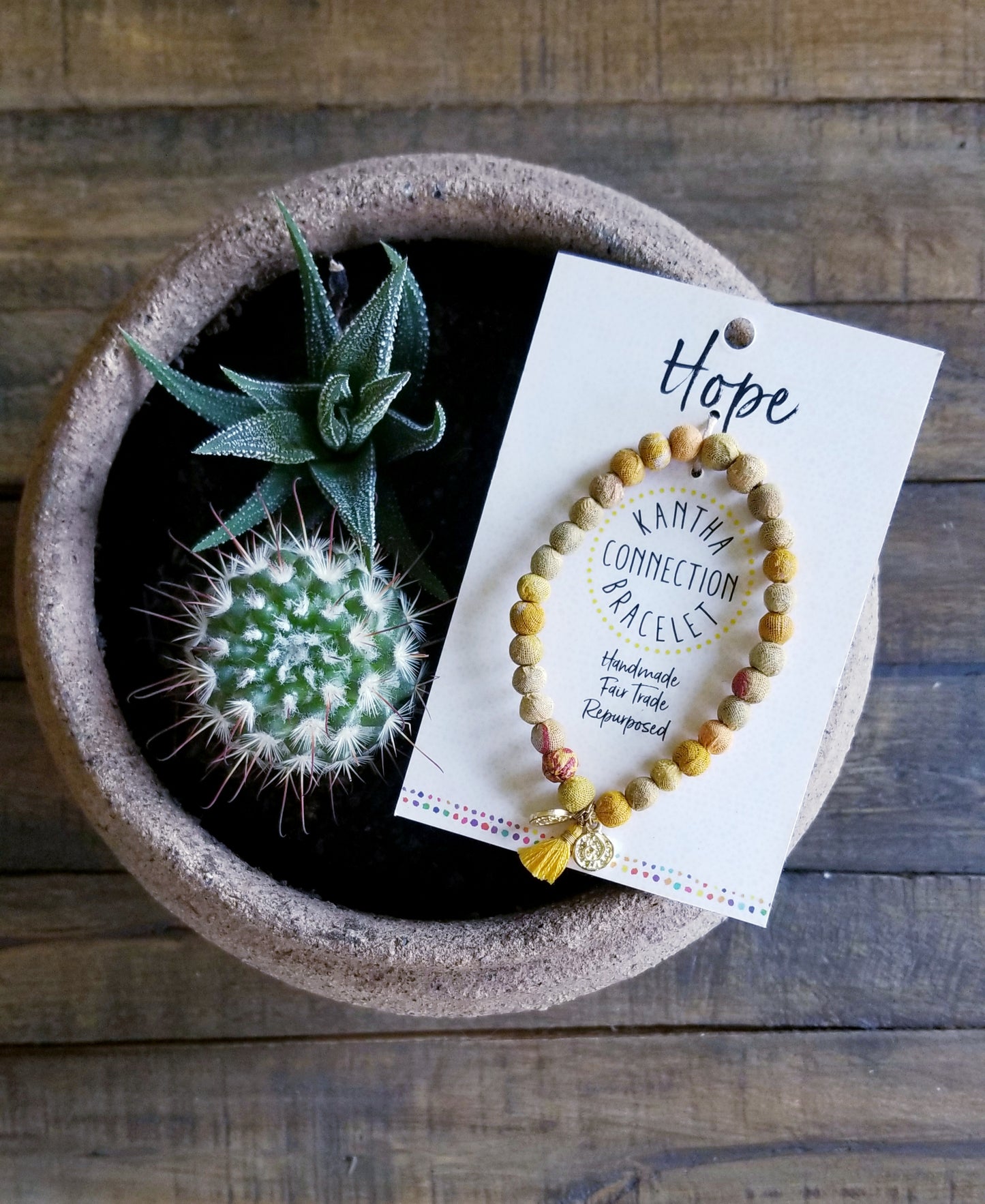 Hope connection bracelet