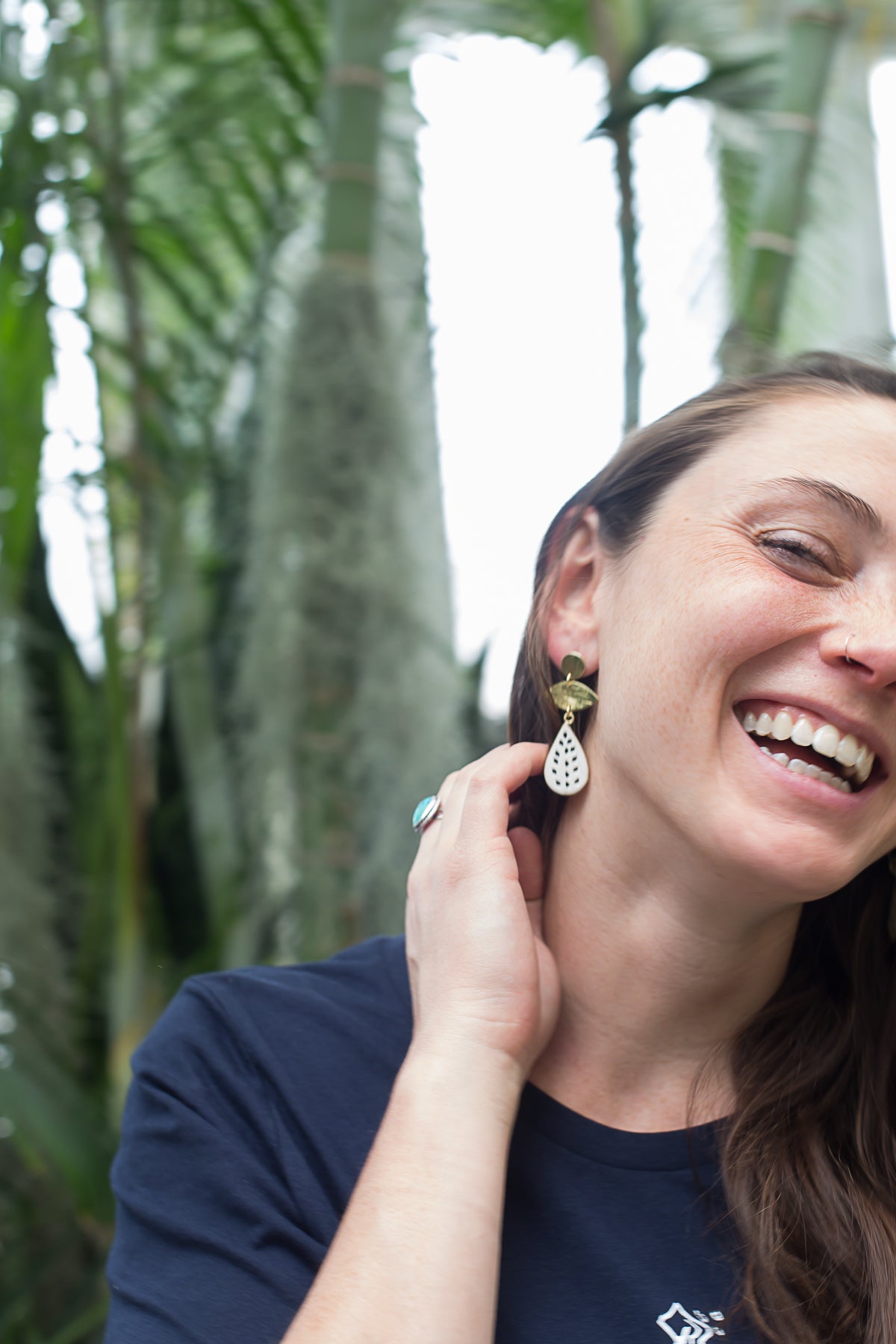 Natural Wonders Bone Earrings