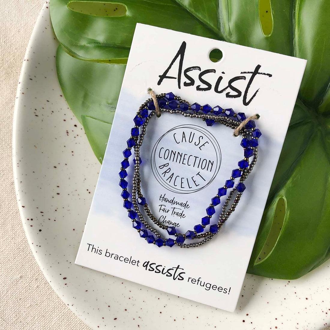 Assist cause bracelet