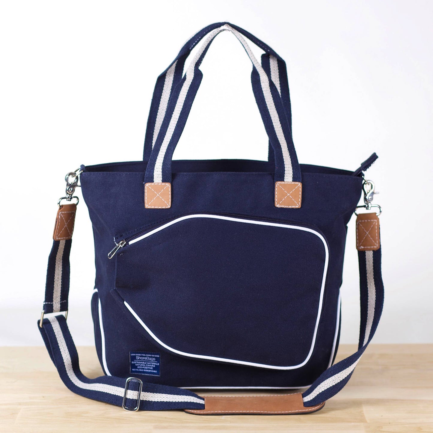 Cotton Canvas Pickleball Bag