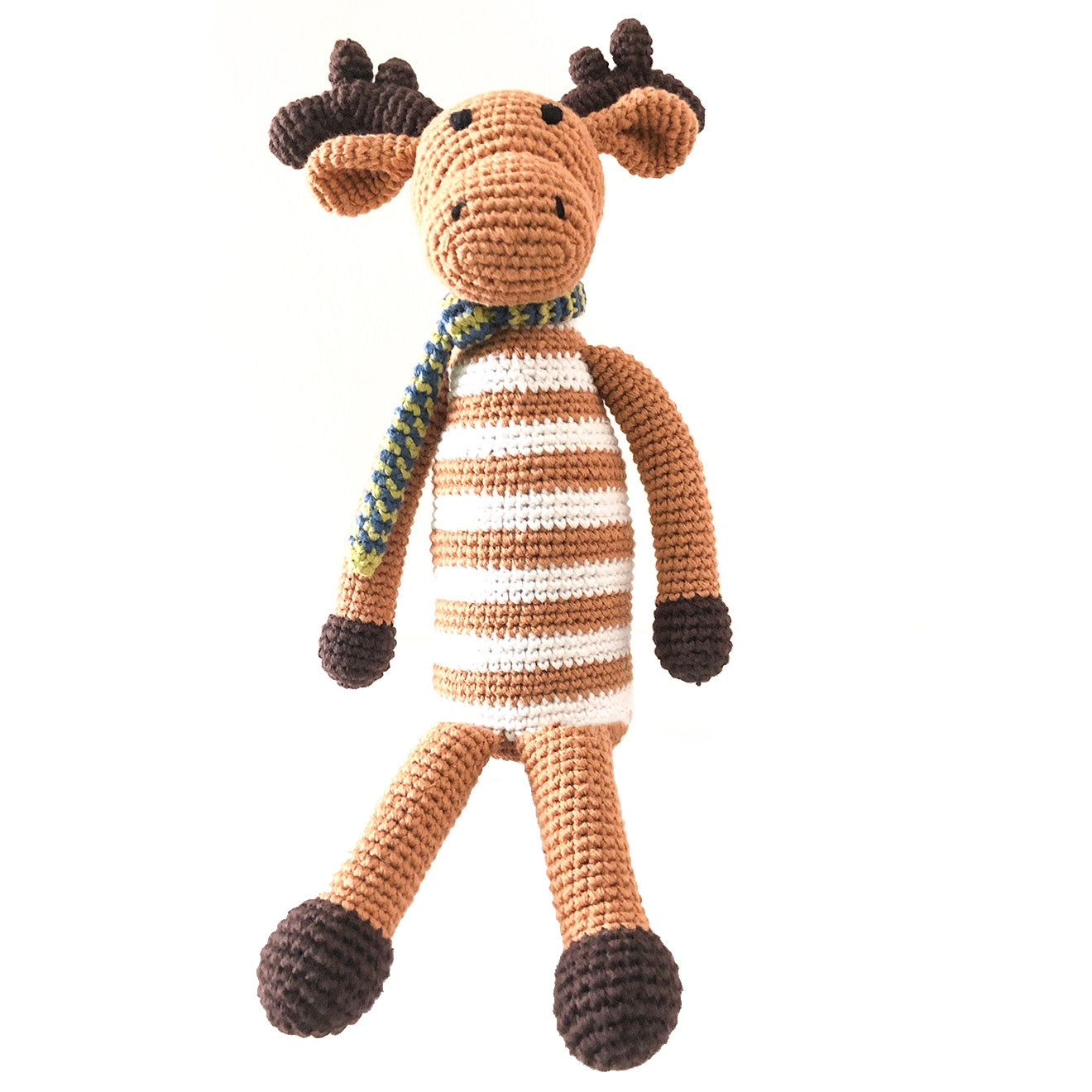 Moose rattle toy