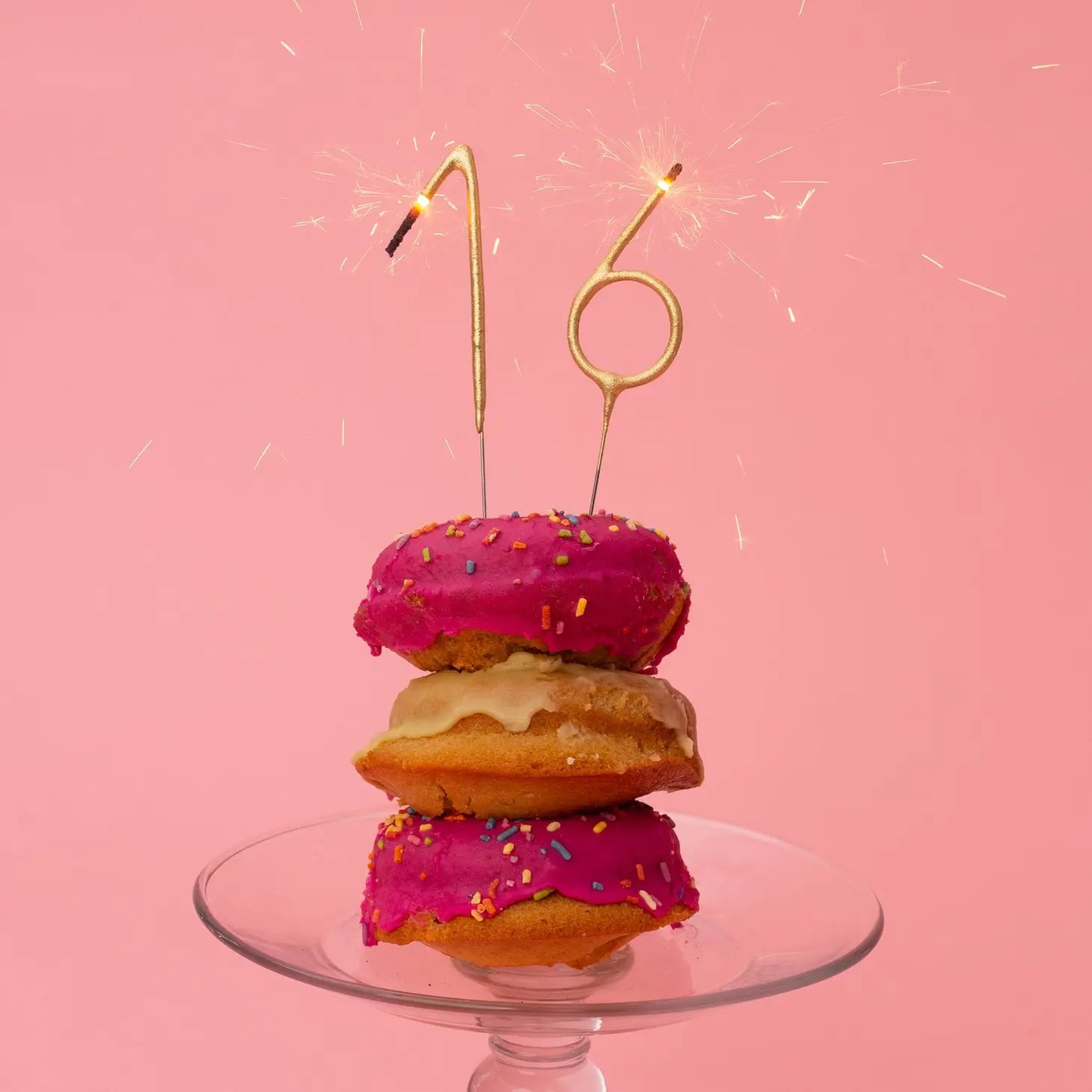 Number Sparkler Wand Candles