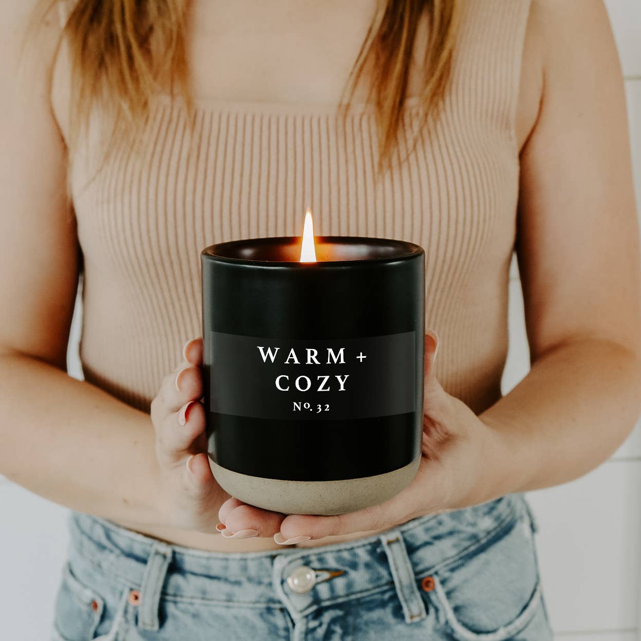 Warm and Cozy 12 oz Soy Candle