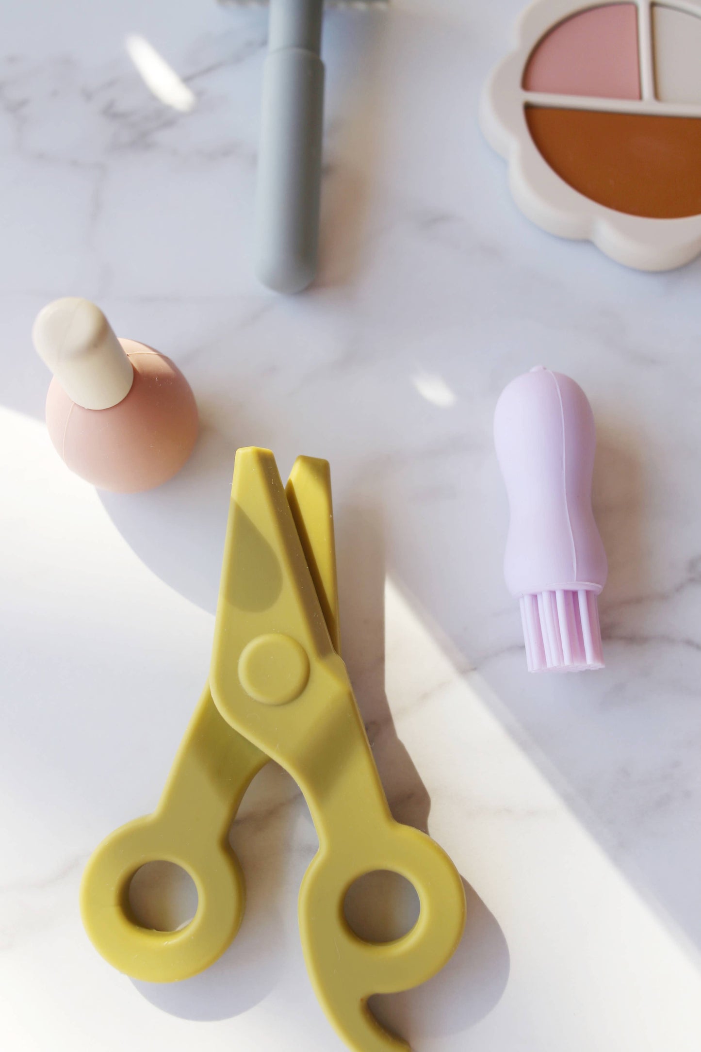 Hair and Makeup Silicone Playset