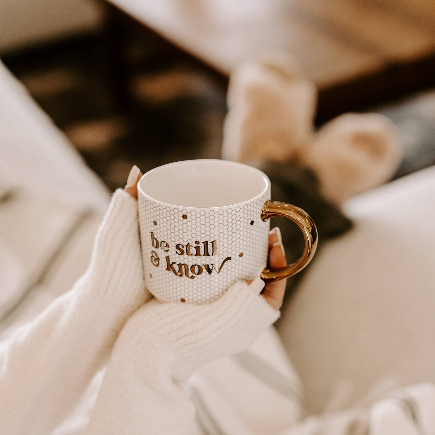 Be Still & Know Ceramic Mug 17oz.