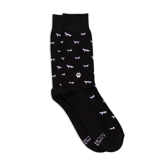 Socks that Save Dogs (Black Dogs): Small