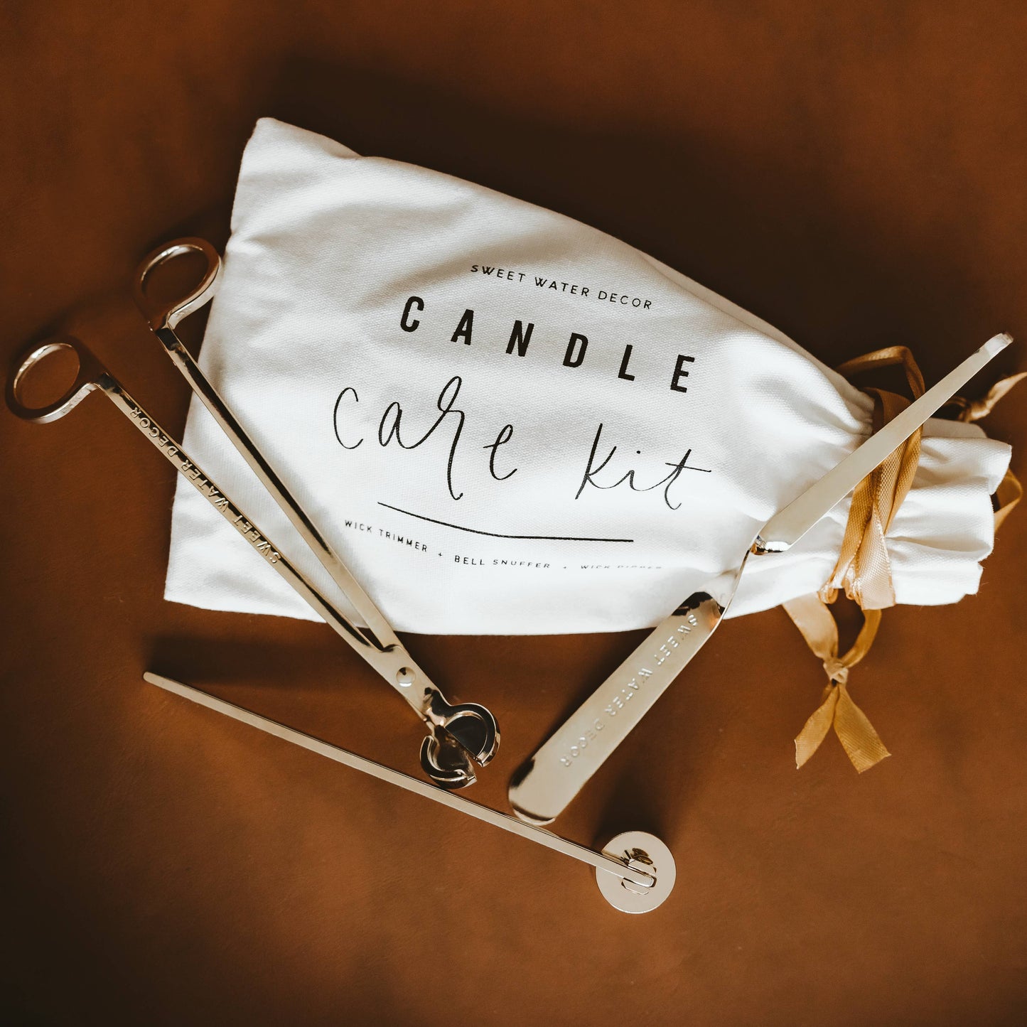 Gold Candle Care Kit- 3 Pieces