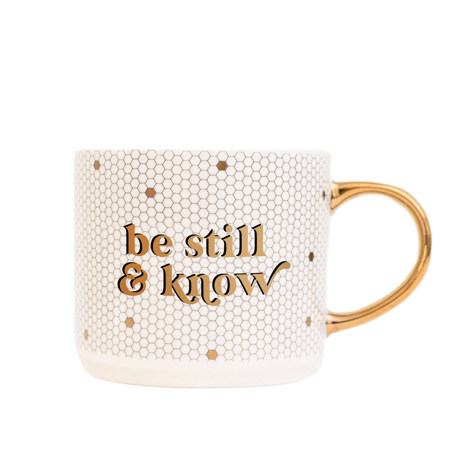 Be Still & Know Ceramic Mug 17oz.