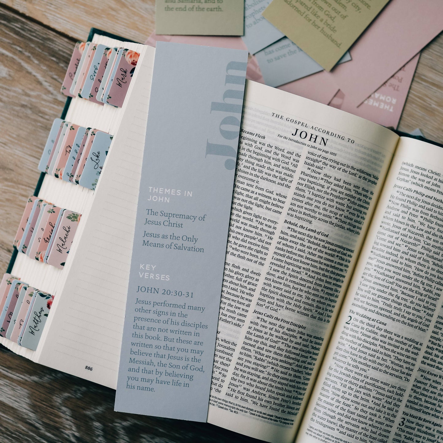 Books of the Bible Bookmark Set